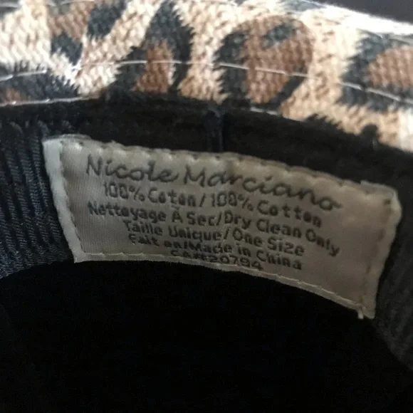 Leopard Print Fedora Hat Unisex One Size - Picture 5 of 5